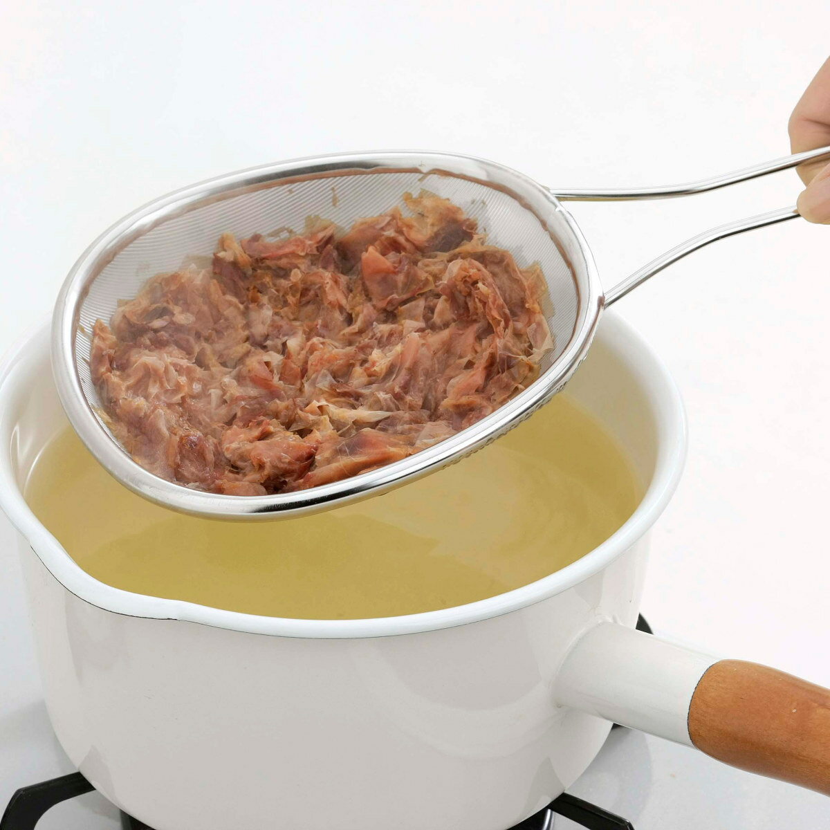 だし取りストレーナーママクック アク取り 食洗機対応 日本製 （ Mamacook ストレーナー 出汁取り 18-8..