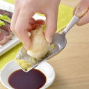 薬味おろし 卓上用 スゴ切れ 持ち手付き ステンレス製 日本製 ( おろし器 すりおろし器 わさびおろし おろし金 コンパクト 取っ手付き わさび しょうが す...