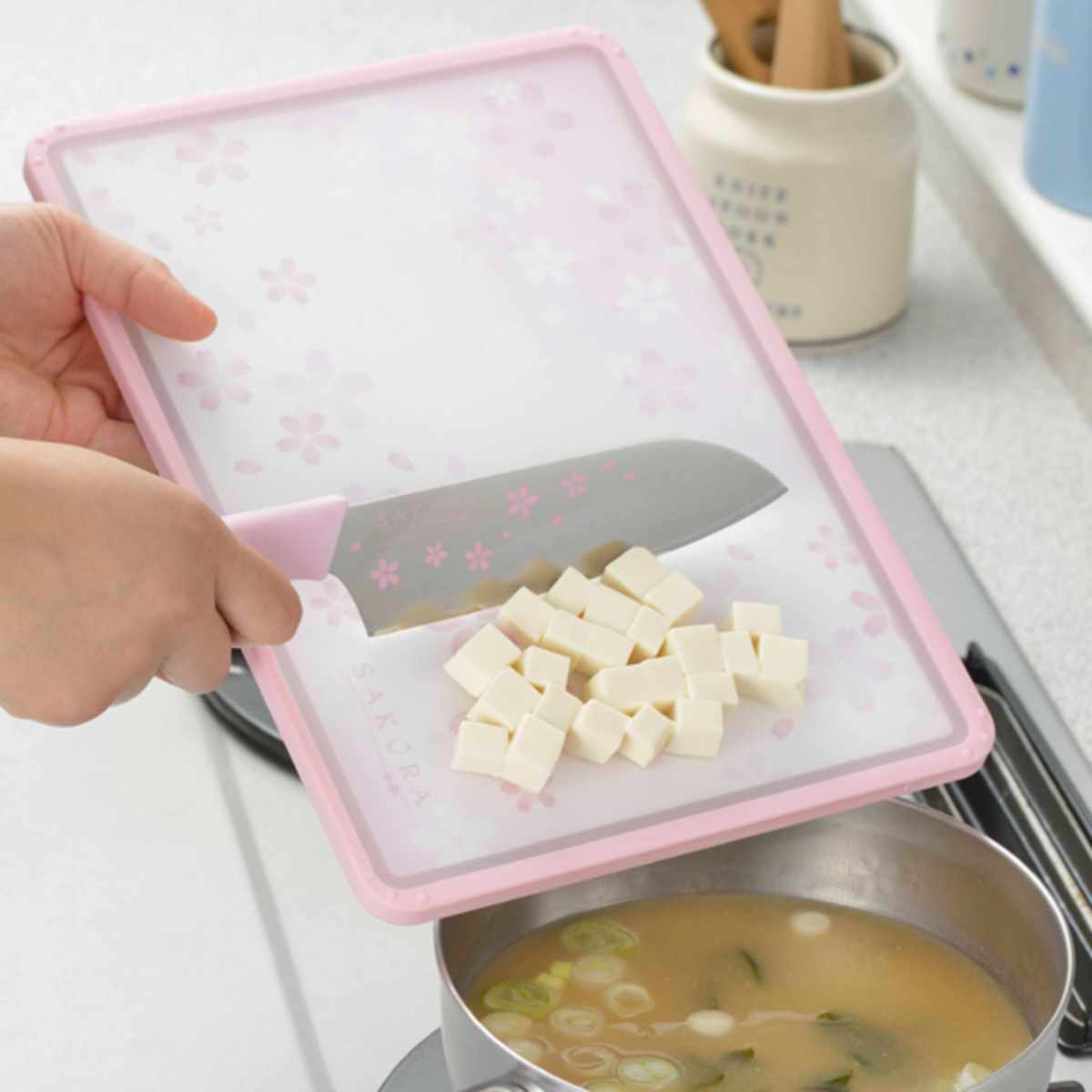 まな板 SAKURACLUB 桜 小 プラスチック製 （ カッティングボード まないた キッチ...