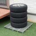 押し入れすのこ クリーンパレット 連結タイプ 1台入り 幅38.3×奥行75.3×高さ7.1cm ( パレット すのこ プラスチック 押入れ 布団 収納 日本製 クローゼット スノコ 屋外 湿気 カビ 対策 タイヤ収納 軽量 耐荷重60kg )【3980円以上送料無料】
