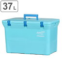 クーラーボックス 37L アクアブルー ハードタイプ ( 送料無料 クーラーBOX ハード 保冷 保温 クーラーバッグ アウトドア バーベキュー BBQ キャン...