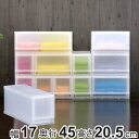 収納ケース プラスト 半透明タイプ 1段 幅17×高さ20.5cm FR1701 ( 収納ボックス 収納チェスト 引き出し プラスチック おもちゃ箱 クローゼット 収納 日本製 積み重ね 衣装ケース 収納BOX 衣類収納 下着 靴下 小物 小物入れ )【3980円以上送料無料】