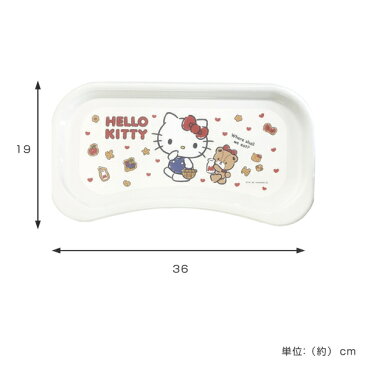 豆イス用テーブル ハローキティ ミニチェア用テーブル 日本製 ( 机 テーブル 設置 豆いす ミニチェア ベビーチェア 用 キティ 簡単 子供用机 キッズテーブル 豆椅子 後付け 白 ホワイト )【3980円以上送料無料】