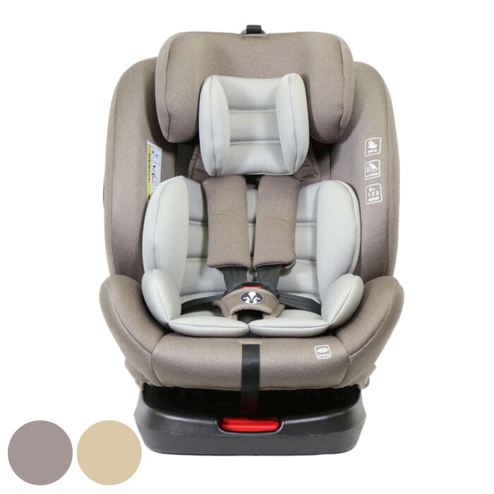 チャイルドシート VU ISOFIX 回転式 新生児〜10歳 （ 送料無料 ベビーシート ジュニアシート 新生児 0歳から isofix 回転 ベビー 赤ちゃん カーシート 簡単取付 長く使える リクライニング クッション付き 子供 カー用品 シンプル ）【3980円以上送料無料】