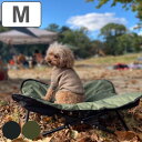 ペットベッド アウトドア ペットコット M 折りたたみ 犬 ( ドッグコット ドッグベッド 犬用 ペット用 コット キャンプ 旅行 小型犬 中型犬 ベッド 持ち...