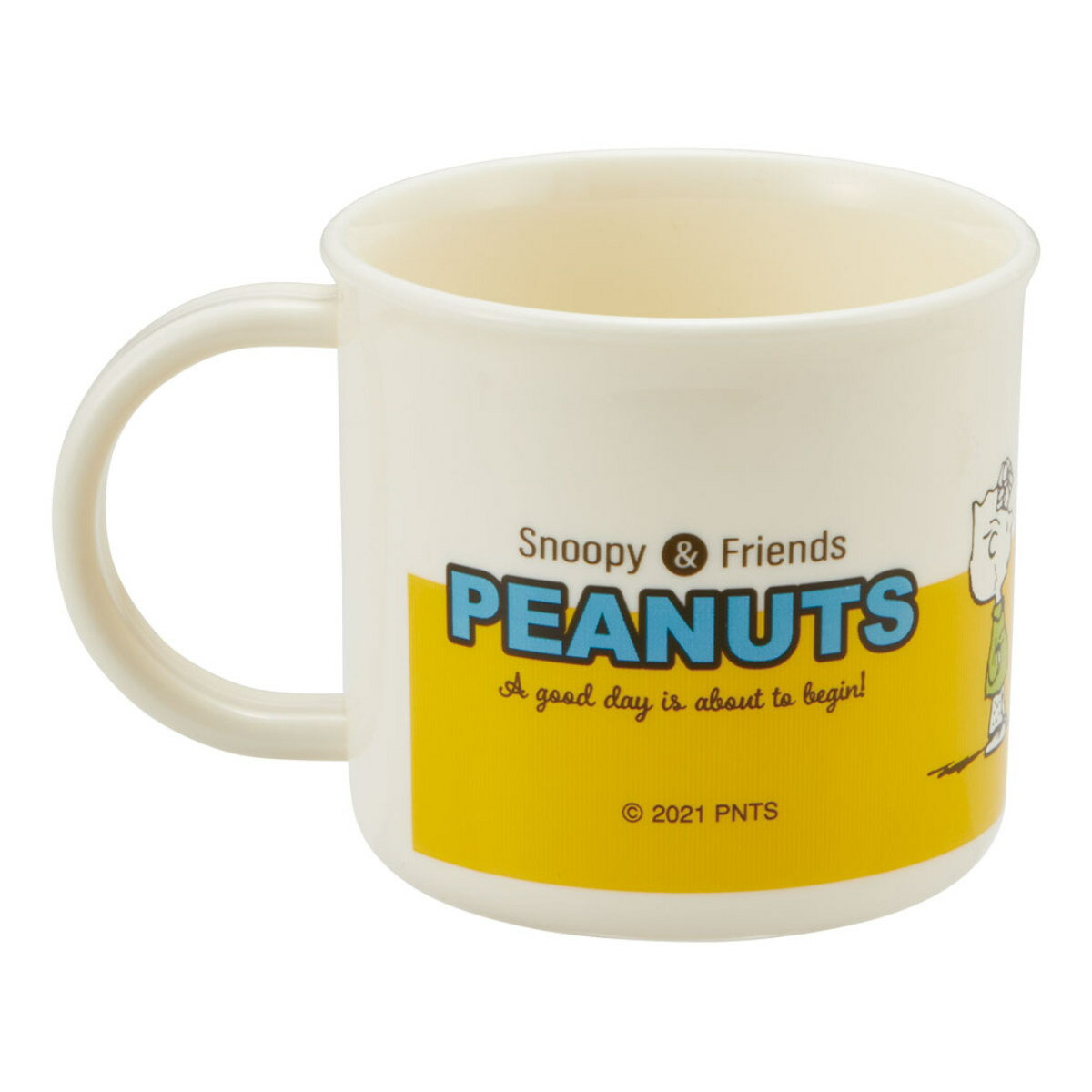 コップ プラスチック 抗菌 200ml 食洗機対応 PEANUTS スヌーピー ツートンカラー （ SNOOPY レンジ対応 プラコップ プラカップ AG キッズ 食洗機OK レンジOK 幼稚園 保育園 子供用 お弁当 うがい 割れない 子供 ）【3980円以上送料無料】