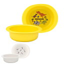 ベビー食器 PP製 小鉢 すくいやすい ( ベビー 食器 抗菌 恐竜 うさぎ 動物 子供用 耐熱 プラスチック 皿 食洗機対応 レンジ対応 日本製 小さい お皿 抗菌加工 軽量 割れにくい 離乳食 子ども 赤ちゃん かわいい )【3980円以上送料無料】