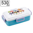 お弁当箱 抗菌ふわっと弁当箱 1段 530ml カラフルピーチ ( からぴち ランチボックス 食洗機対応 レンジ対応 一段 抗菌 ドーム型 日本製 4点ロック ...