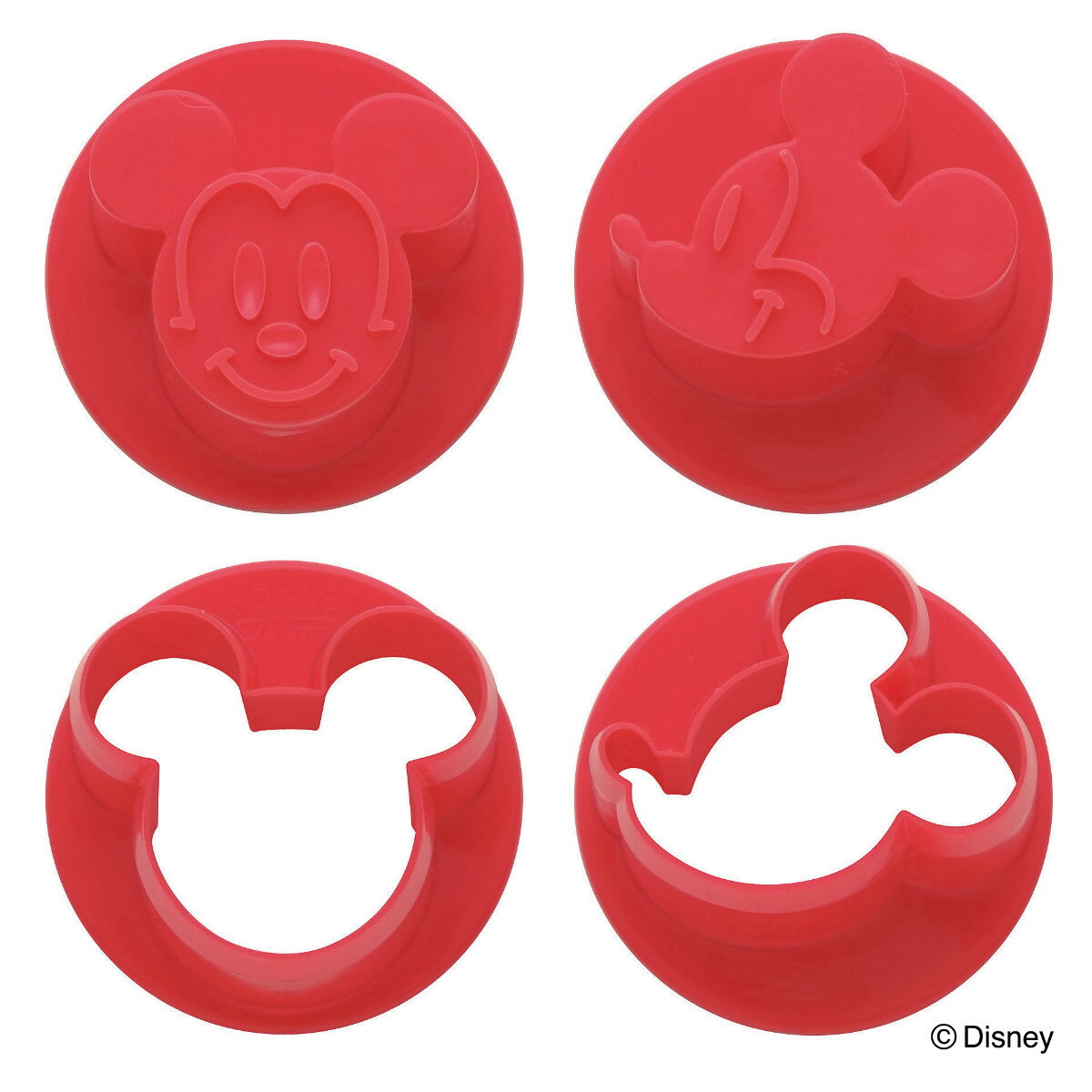 抜き型 ミッキーマウス キャラ弁 野菜抜き型 キャラクター ( ミッキー お弁当抜き型 デコ弁 クッキー 食パン 押し型 クッキー抜型 クッキー抜き型 抜型 お...