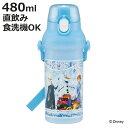 水筒 480ml 抗菌直飲プラボトル アナと雪の女王24 ( アナと雪の女王 子供用 抗菌 プラスチック製 ダイレクトボトル 直飲み ワンタッチ 日本製 抗菌加...