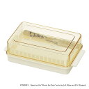 バターケース 定量カッティング付バターケース くまのプーさん ( プーさん ナイフ付き 密閉 カット 保存容器 バター入れ バター保存 バター保存容器 保存 キ...