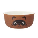ボウル 12cm TANUKI 陶器 ( サラダボウル シリアルボウル 鉢 中鉢 アニマル 動物 タヌキ たぬき かわいい サラダ カレー シリアル キッズ 子...