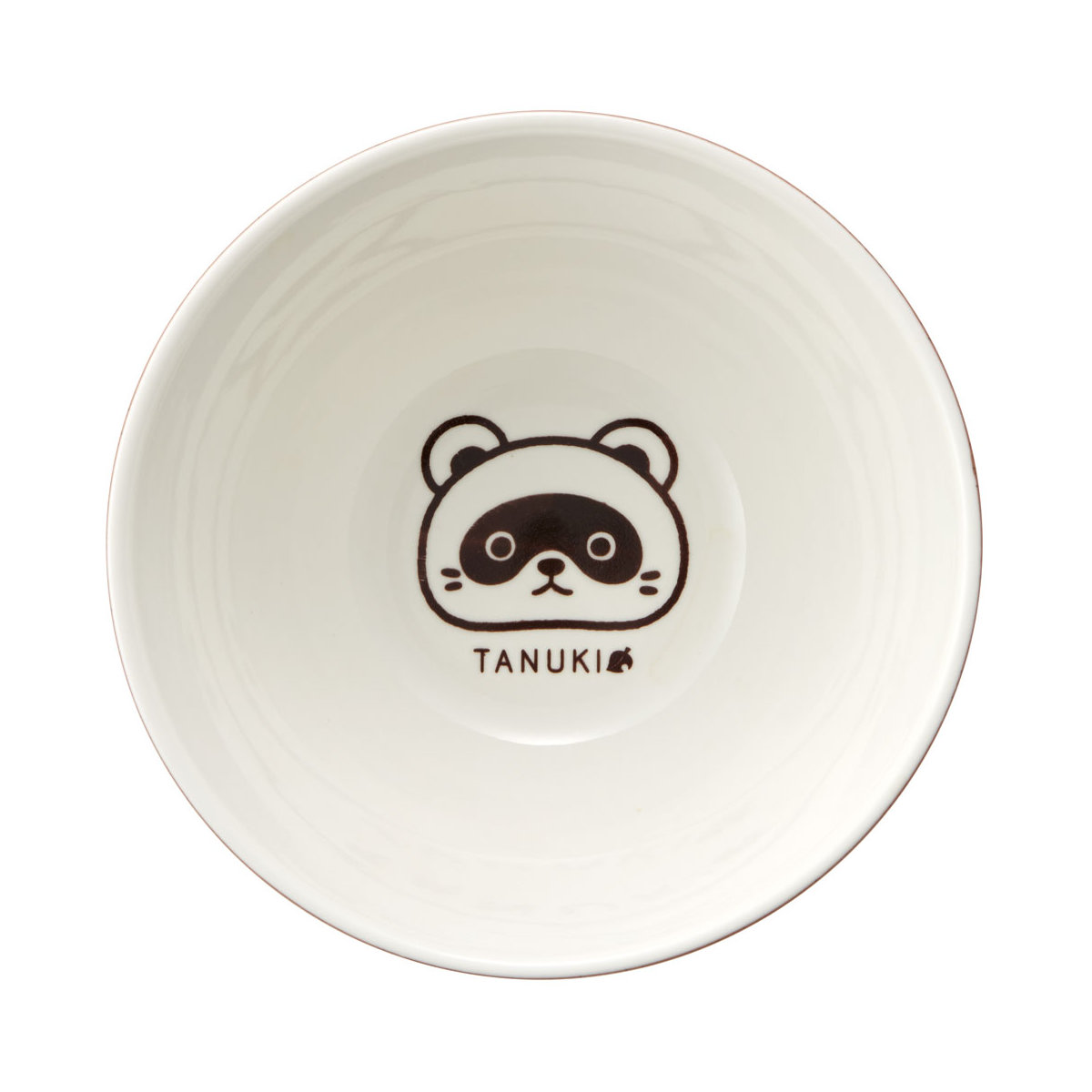 茶碗 12cm TANUKI 陶器 （ お茶碗 ご飯茶碗 茶わん 飯椀 ライスボウル アニマル 動...