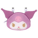 ポシェット ダイカット おでかけ ポケット 洗濯OK クロミ ( サンリオ おでかけポケット メッシュ生地 ポーチ 2WAY 洗える ショルダー 子供 ミニポー...