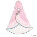 タオル 吸水速乾フード付き バスポンチョ アリエル ( バスタオル 湯上り 吸水 速乾 お風呂 キッズ キャラクター 湯上りタオル マイクロファイバー フード付 ポンチョ ディズニー ピンク )【3980円以上送料無料】
