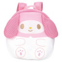 キッズリュック ベビーリュック ダイカット リュックサック マイメロディ ( サンリオ マイメロ リュック かばん キッズ 子ども おでかけ 丸洗い 軽量 鞄 ...