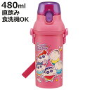 水筒 480ml 抗菌直飲プラボトル クレしん25 ( クレヨンしんちゃん 子供用 抗菌 プラスチック製 ダイレクトボトル 直飲み ワンタッチ 日本製 抗菌加工...