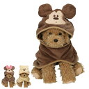 タオル ペット 犬猫用バスケープ 吸水 ( Disney ミッキー ミニー プーさん ペット用タオル ペットローブ ペット用 小型犬 犬 猫 かわいい 犬用 猫...