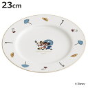 プレート 23cm ミッキー&ミニー ( 電子レンジ対応 食洗機対応 皿 お皿 器 うつわ ディズニー キャラクター おしゃれ かわいい 日本製 リムプレート ...