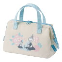 ランチバッグ 帆布地保冷がま口型バッグ ムーミン ライトカラー ( MOOMIN がま口型 保冷バッグ 保冷ランチバッグ 保冷 弁当袋 お弁当袋 お弁当入れ W...