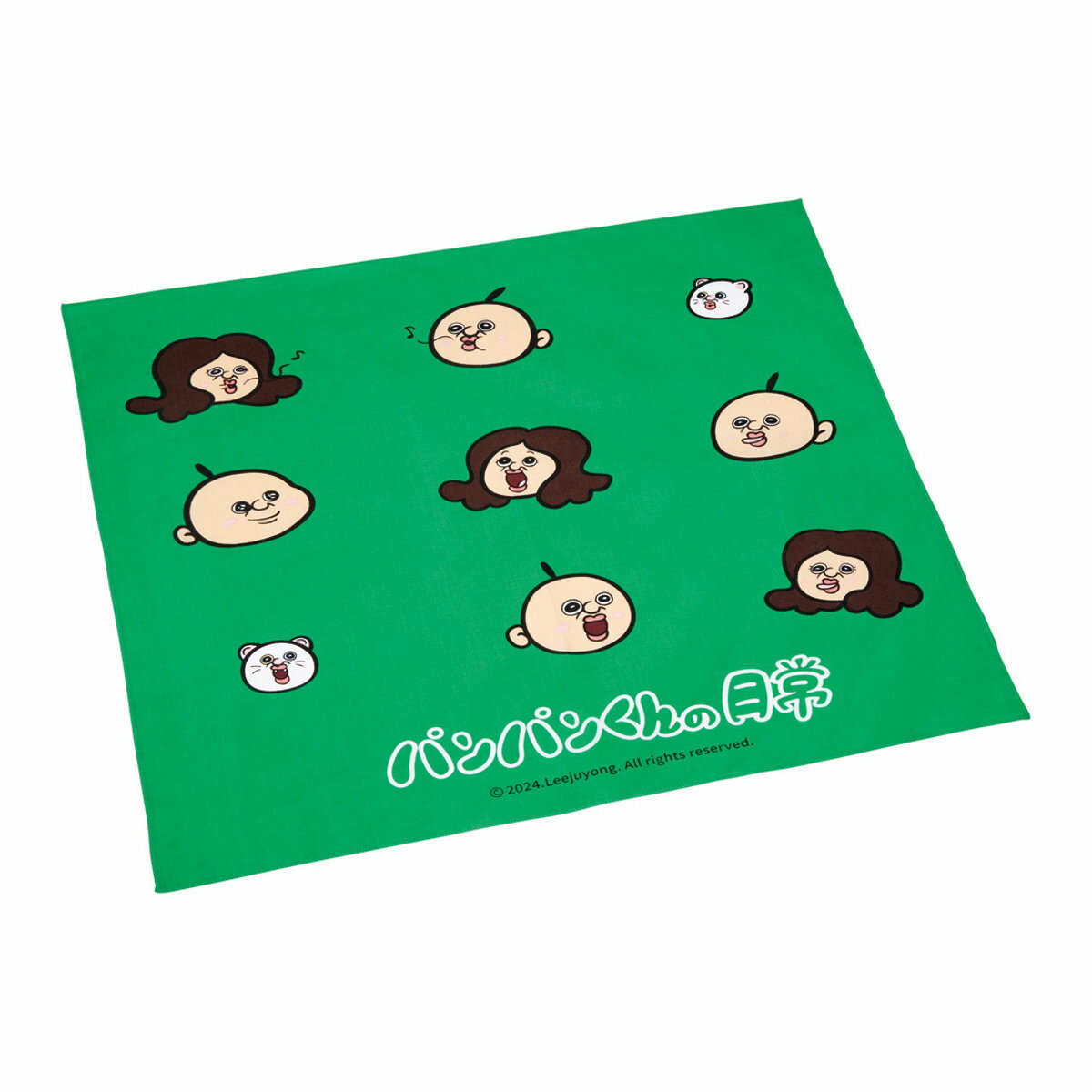 ランチクロス パンパンくんの日常 ( ナフキン ランチョンマット 弁当包み 三角巾 給食ナフキン 日本製 お弁当箱 弁当 弁当箱 包み 入れ 子供用 幼稚園 保...