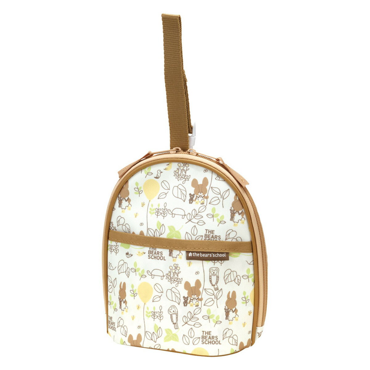 マグポーチ ベビーマグポーチ 持ち手付き 保温 保冷 くまのがっこう ( 哺乳瓶ケース 保冷ケース 保冷バッグ マグボトル 収納 ポーチ 哺乳瓶ポーチ 携帯 持...