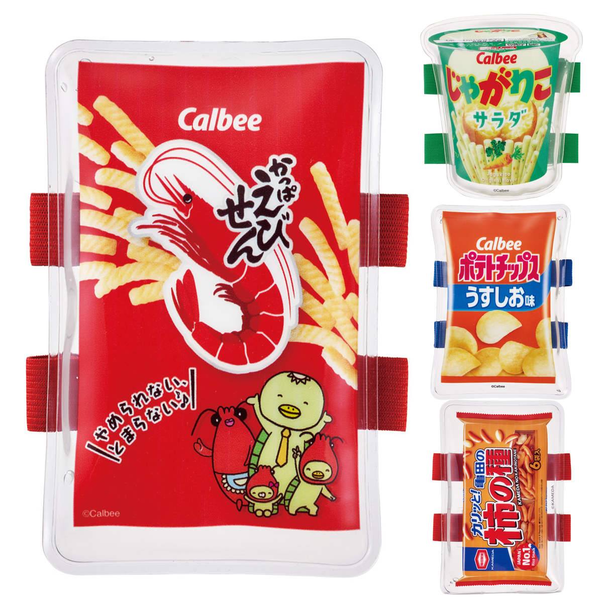 ベルト付き保冷剤 カルビー ( 保冷 弁当 お弁当 弁当箱 アイシング 通勤 通学 通園 ベルト付き 幼稚園 保育園 グッズ ランチベルト ペットボトル ダイカ...