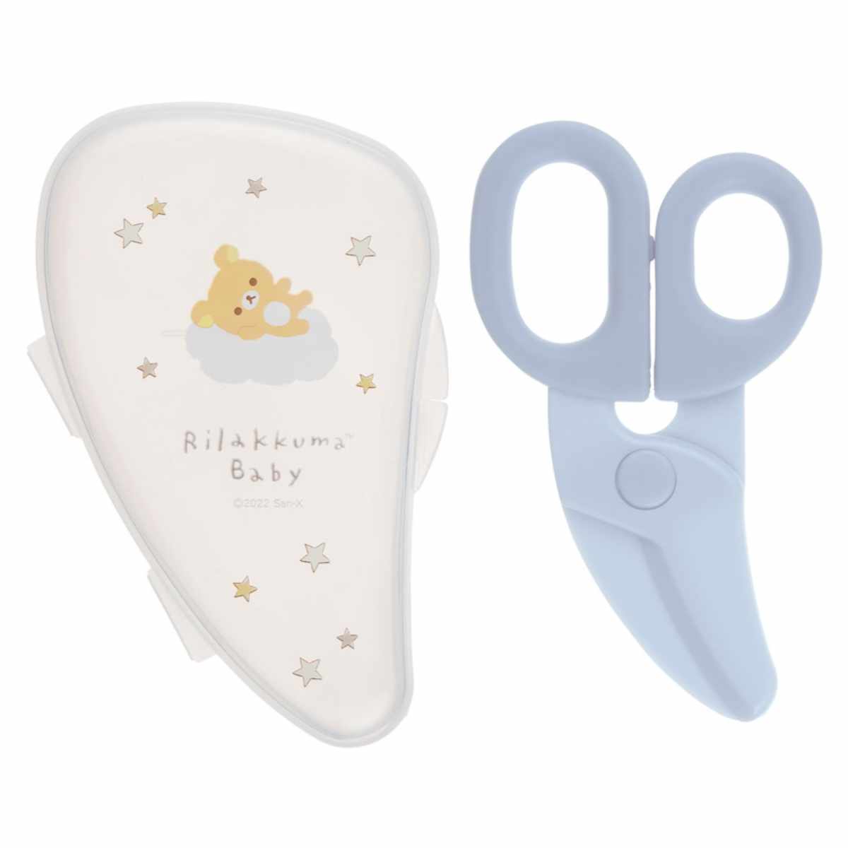 フードカッター 離乳食 はさみ ケース付き リラックマ 離乳食はさみ （ 赤ちゃん ベビー りらっくま 離..