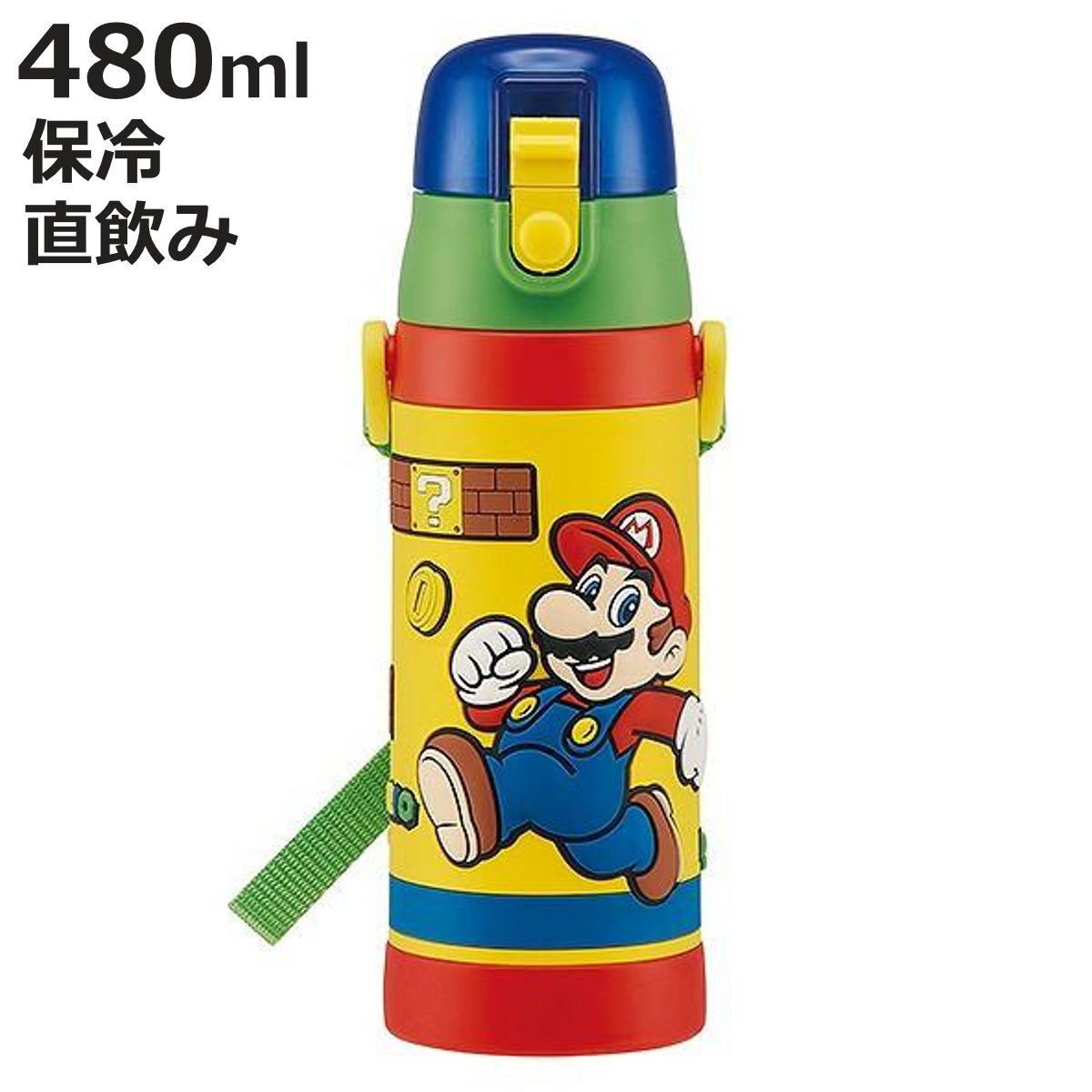 ���� ���ƥ�쥹 ľ���� 3D���å��ե����쥯�ȥܥȥ� �����ѡ��ޥꥪ 480ml �Ҷ� �� ���� ���ձ� �ݰ�� �ޥꥪ 3D ���å� ����饯���� ���ץ�...