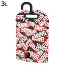 水筒 ジャグ 折りたたみ MARVEL ロゴ 3L キャラクター ( ボトル ウォータージャグ 折りたたみジャグ アウトドア 折りたたみ行楽ジャグ キャラ ポー...