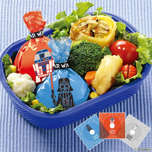 特価 【アウトレット セール】 おにぎりラップ スターウォーズ STAR WARS ペーパーカット キャラクター 子供用 キャラ弁 （ おむすびラップ お弁当グッズ デコ弁 スター・ウォーズ ） 【3980円以上送料無料】のサムネイル