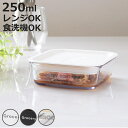 保存容器 パッキン付き 250ml APUA アプア ( 保存 容器 フードストッカー キャニスター 電子レンジ対応 食洗機対応 角型 プラスチック スタッキング 食品保存容器 ストッカー 軽量 割れない おしゃれ )【3980円以上送料無料】