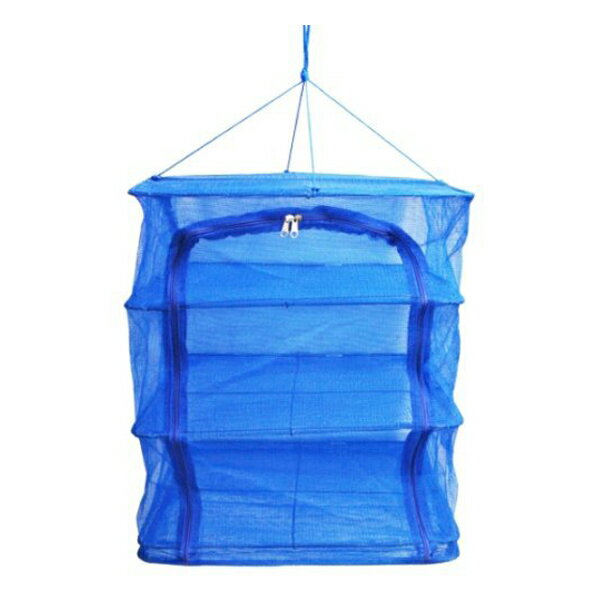 干しかご 万能干しカゴ 折りたたみ 干物 ( 乾燥 梅干し 干し野菜 一夜干し コンパクト ネット キャンプ アウトドア BBQ 3段 ファスナー付き グランピング )【3980円以上送料無料】