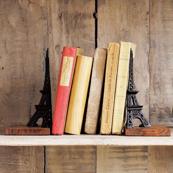 ■在庫限り・入荷なし■ ブックエンド FOUNDER EIFFEL BOOK-END （ ブックスタンド アンティーク 雑貨 アンティーク風 エッフェル塔 ） 【3980円以上送料無料】