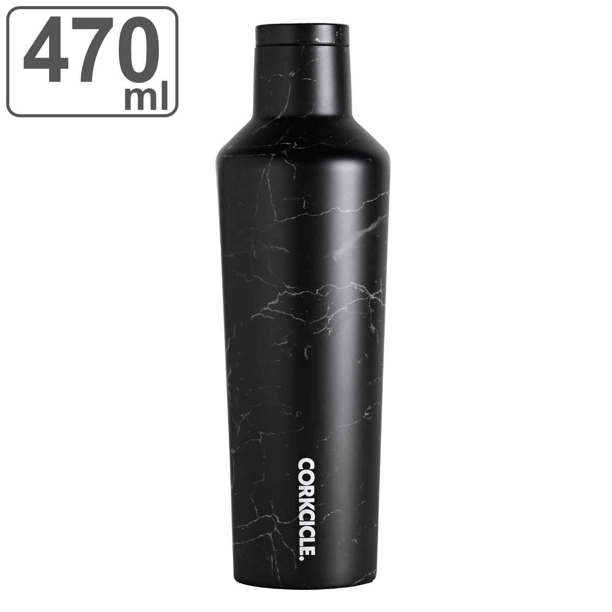 水筒 470ml 保温 保冷 CORKCICLE NERO CANTEEN 16oz （ コークシクル キャンティーン 直飲み ステンレスボトル スクリュー ダイレクトボトル タンブラー 大人 おしゃれ ） 【3980円以上送料無料】