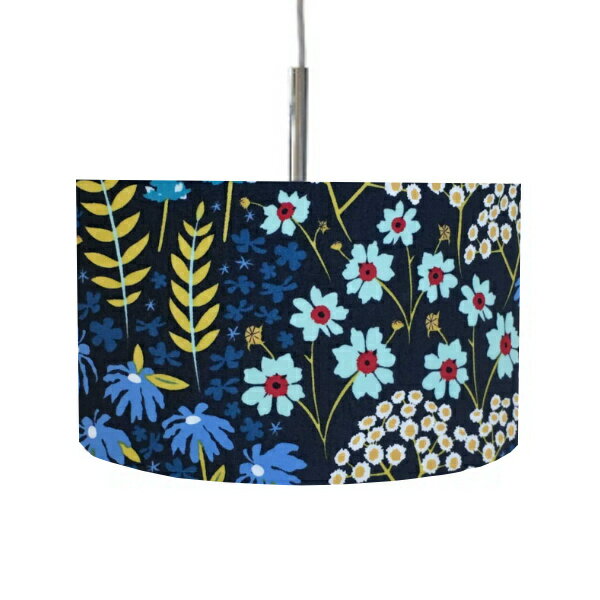 ペンダントライト 花柄 Blue Bank Flora Catch & Release （ 送料無料 照明 ライト LED 対応 電球別売 シーリング用 天井照明 間接照明 キッチン おしゃれ シーリングライト 照明器具 ファブリック リビング 寝室 インテリア ） 【3980円以上送料無料】