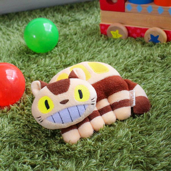 ぬいぐるみ 笛入り となりのトトロ ネコバス おもちゃ 玩具 赤ちゃん キャラクター （ トトロ 音が鳴る にぎにぎ ベビー ファーストトイ ベビー用品 ジブリ ベビーおもちゃ 0歳 3ヵ月 6ヵ月 出産祝い ギフト プレゼント ） 【3980円以上送料無料】のサムネイル