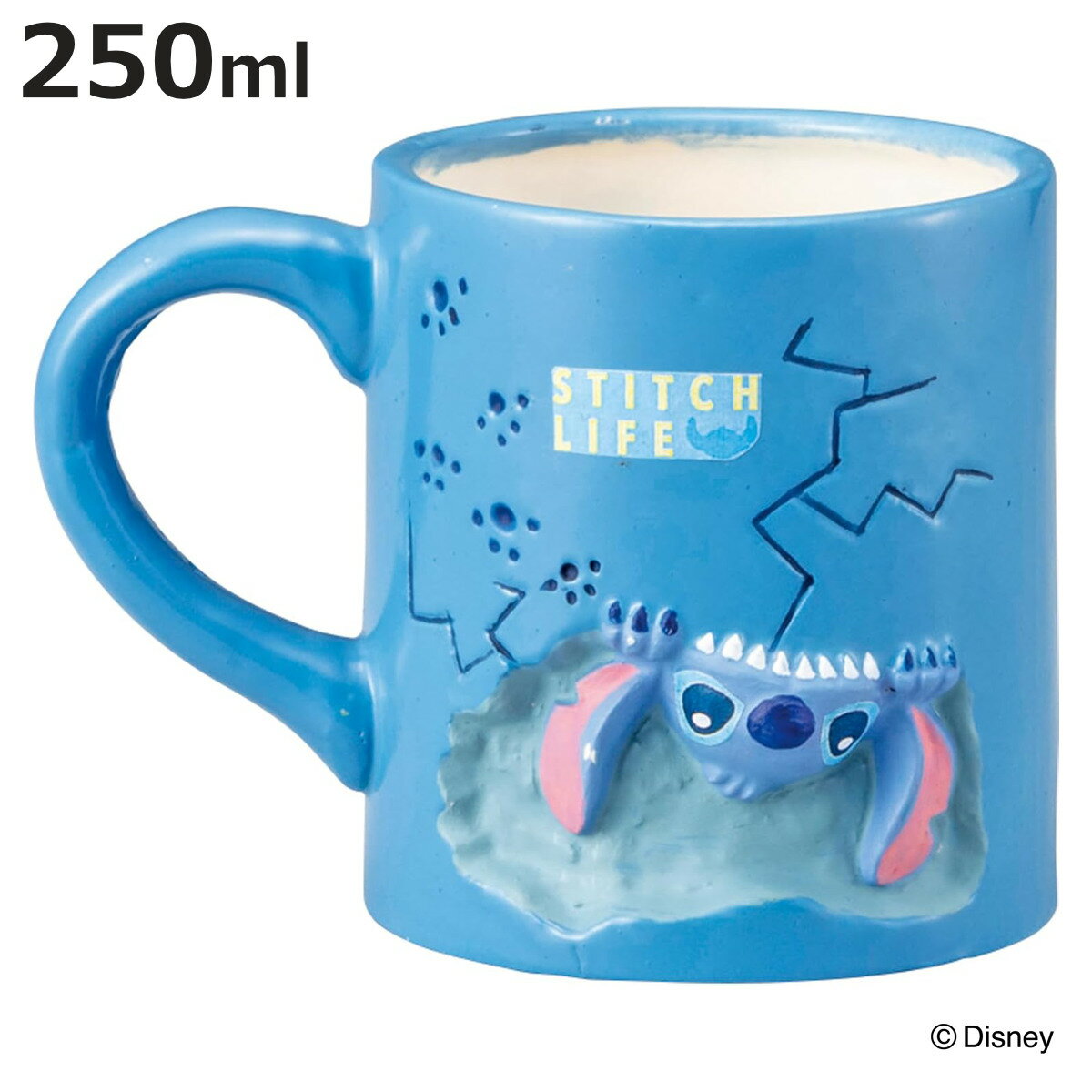 マグカップ いたずらマグカップ スティッチ （ 250ml 磁器 マグ マグコップ カップ キャラクター リロ＆スティッチ ディズニー キャラ 食器 かわいい ）【3980円以上送料無料】