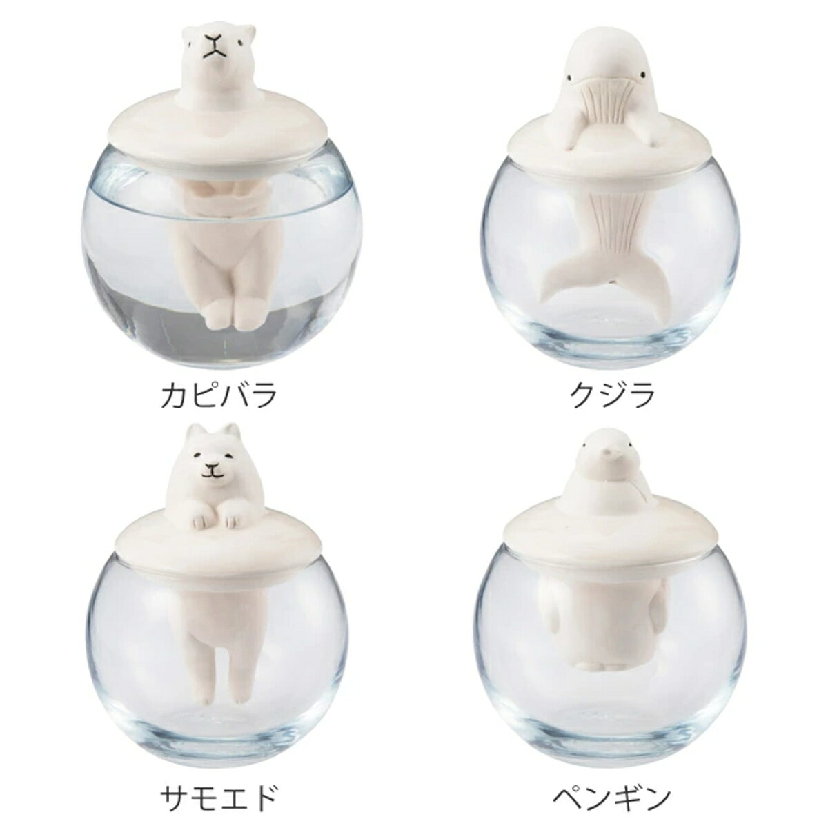 お弁当グッズのカラフルボックスの加湿器 気化式 自然気化 動物 陶器 （ 気化式加湿器 加湿 アニマル セラミック おすすめ オフィス リビング 小型 卓上加湿器 電源不要 電気不要 エコ 省エネ 乾燥対策 寝室 デスク ）【3980円以上送料無料】｜アングル2