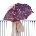 日傘 SUR MER 綿麻シーチング水玉 折りたたみ パープル ( sur mer シュルメール 折りたたみ傘 傘 かさ レディース 綿 麻 水玉 UVカット ...