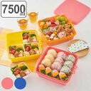 楽天お弁当グッズのカラフルボックス【先着】最大400円OFFクーポン有！ お弁当箱 ピクニックケース 3段×2500ml （ ピクニックランチボックス お重 行楽弁当箱 三段 7500ml レンジ対応 大容量 弁当箱 ランチボックス 仕切りケース付き 入れ子式 レンジOK ） 【3980円以上送料無料】