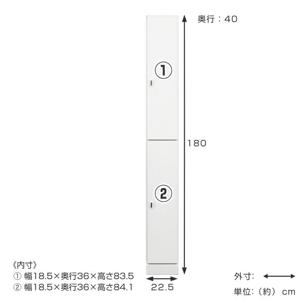すき間収納 扉付きラック ハイタイプ 幅22.5cm 日本製 （ 送料無料 収納ラック 隙間収納 スリム スリムラック 収納棚 扉付き 白 ホワイト キャビネット すき間 隙間 収納 ラック 省スペース ストッカー キッチン収納 ランドリー収納 ）【3980円以上送料無料】