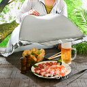 食卓カバー キャンプ用フードカバー 袋付き 50×50cm ( 蝿帳 キッチンパラソル 食卓傘 食卓蚊帳 食卓覆い 洗える食卓カバー 軽量 ほこりよけ 虫よけ ...