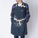 エプロン AND PACKABLE アンドパッカブル DIY-NV ( 送料無料 キッチンエプロン 台所エプロン カフェエプロン ポケット付き 折り畳み収納可能 ホルターネック レディース メンズ ユニセックス 男女兼用 大人用 コットン ) 【3980円以上送料無料】