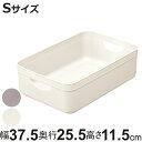 小物入れ 樹脂と暮らす R100 STORAGE CASE S 収納 ( 幅37.5×奥行25.5×高さ11.5cm ケース ボックス A4サイズ プラスチック...