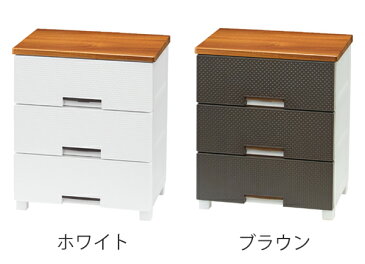 チェスト フィッツプラス メッシュ 幅55×奥行41×高さ66cm FM5503 3段 ( 送料無料 Fits プラスチック 引き出し ローチェスト タンス 衣装ケース 収納ケース 衣類収納 リビング 収納 整理たんす 背面処理 日本製 完成品 )【3980円以上送料無料】