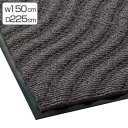 【法人限定】 玄関マット 屋内 業務用 150×225cm サンドアートマット オフィス サイズオーダー ( 送料無料 玄関 マット 吸水 屋内用 吸水マット 雨天 防炎適合品 砂ホコリ 土砂 除去 出入り口 室内用 フチあり 縁 日本製 ) 【3980円以上送料無料】