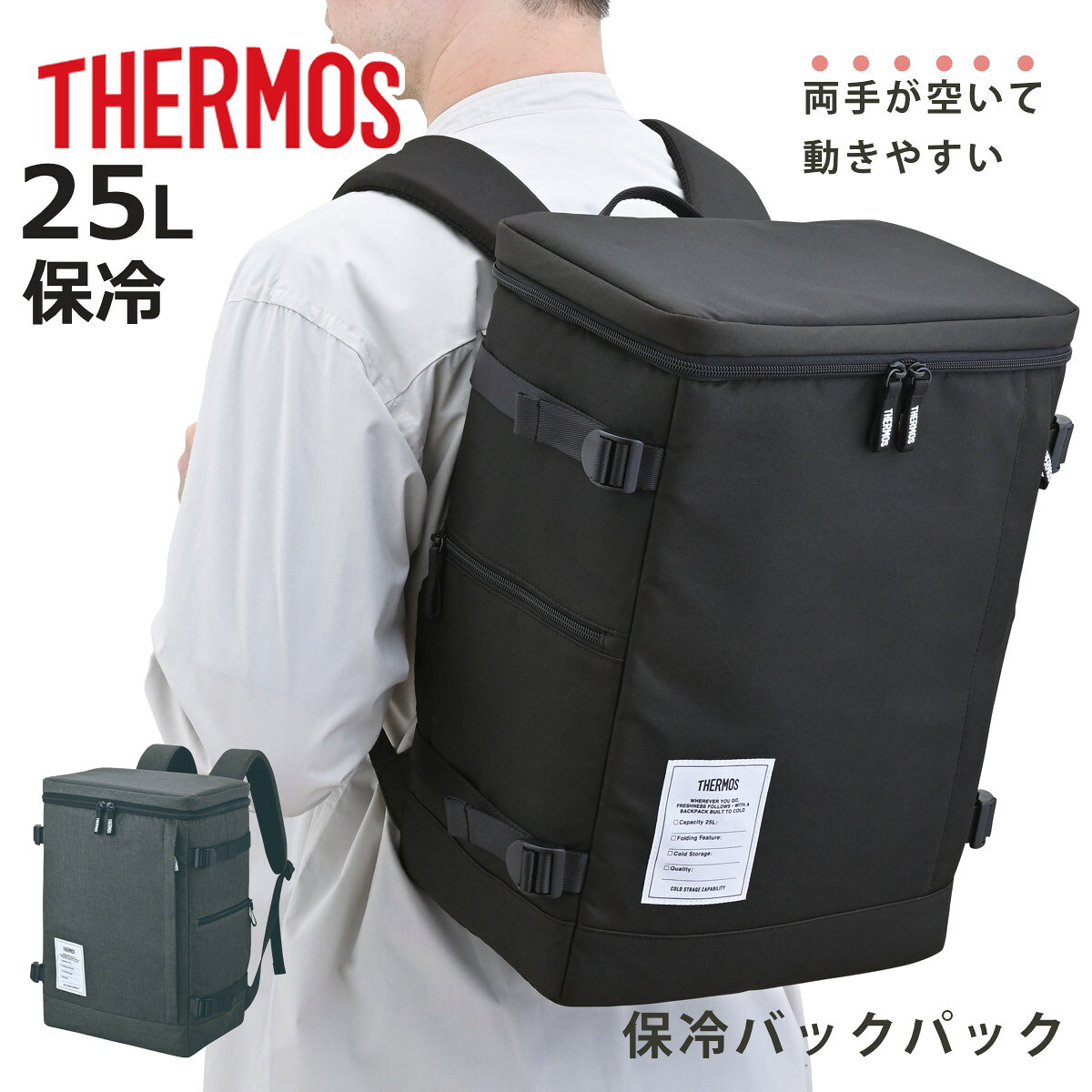 サーモス 保冷バックパック 25L （ THERMOS リュックサック バッグ バックパック リュッ ...