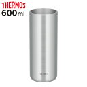 タンブラー 600ml 真空断熱 ステンレス ( THERMOS サーモス 食洗機対応 ステンレスタンブラー コップ カップ 軽量 真空断熱構造 保冷 保温 結...