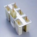 アイスキャンディーメーカー 6P コンビ 角 丸 タイガークラウン 日本製 ( アイスキャンディー メーカー 型 棒付き アイス 手作り アイスキャンディ 製氷...